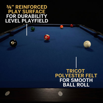 Billiard Table, Pool Table, Game Table, Game Room Indoor Standard Pool Table
