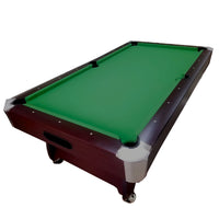 Pool Table Built for Full Size Gameplay, 8 Foot Professional Dimensions, Automatic Ball Return, Complete Set