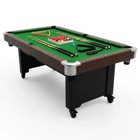 Pool Table 8 Feet Full Optional – Vintage Green — Studio Shot